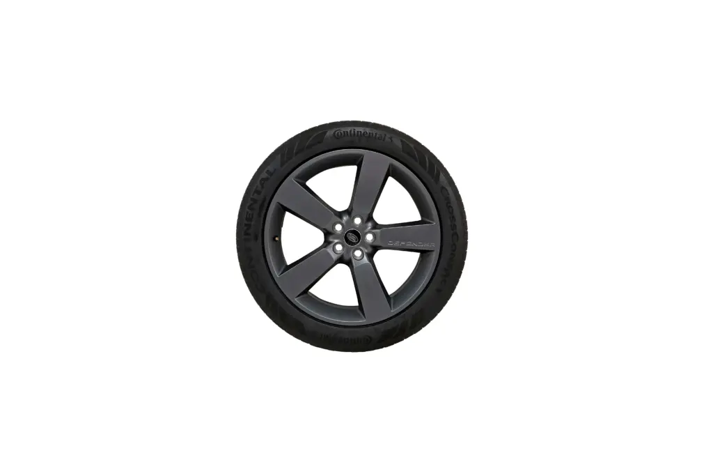 Land Rover Defender 22 inch Rims with Continental Tires Silver Gray OEM L8BM1007AD for sale in dubai2