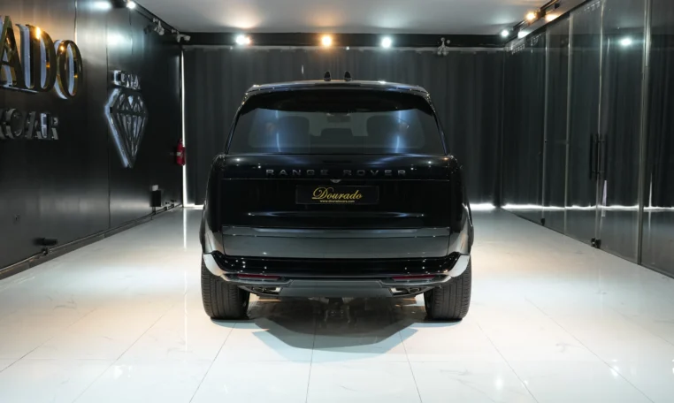 Range Rover Autobiography P530 Black and red FOR sale in Dubai