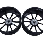 Lamborghini Urus 23 Front Rims Green Stripes with Sensors OEM 4ML601025 BA AS for sale in dubai 02
