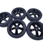 Land Rover Defender Pirelli Tyres Set Black & Orange OEM L8B2-1007-HA for sale in dubai 02