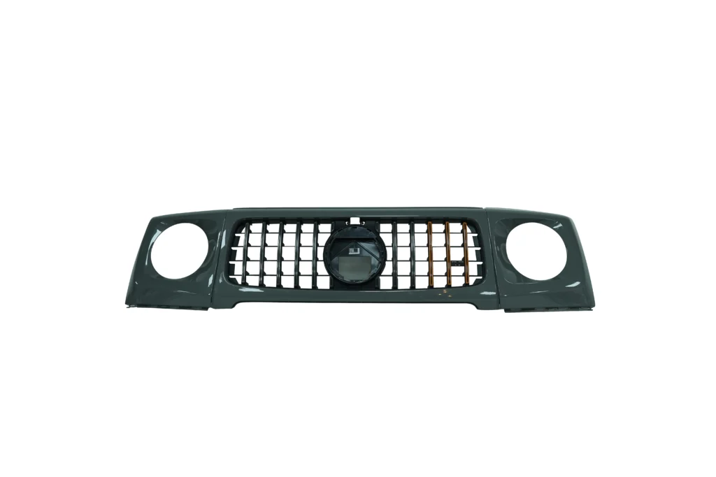 Mercedes-Benz G-63 Front Grille And Headlight Covers Grey for sale in dubai 011