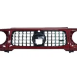 Mercedes-Benz G-63 Front Grille And Headlight Covers Red for sale in dubai 01