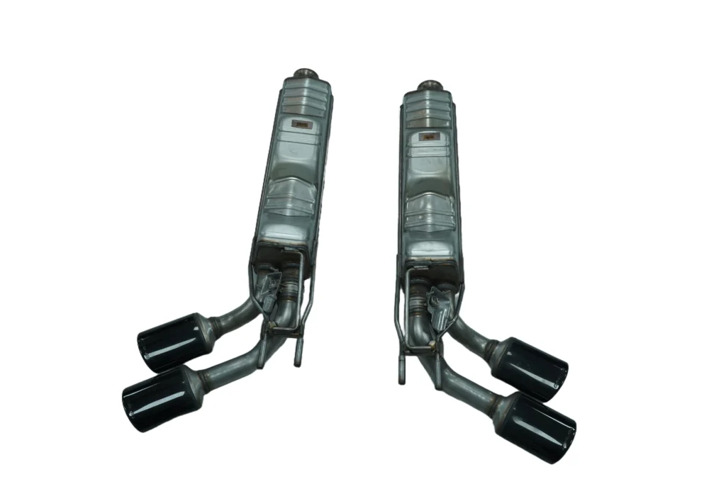 Mercedes Benz G63 2025 Exhaust System LH & RH silver OEM A4654908800 A4654900101 for sale in Dubai 01