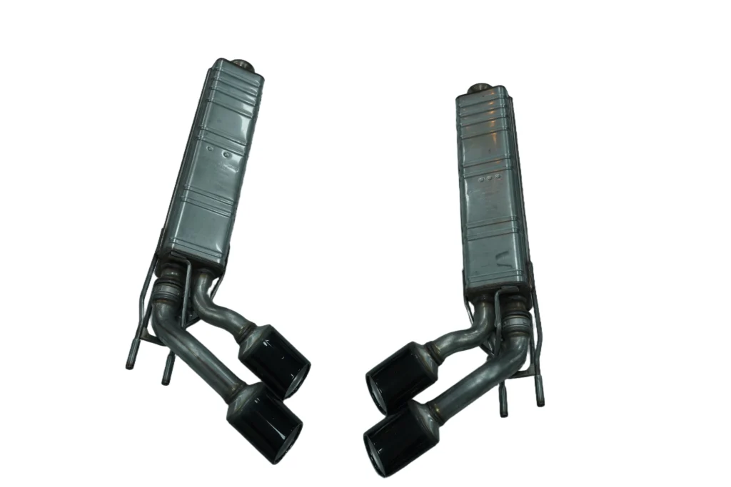 Mercedes Benz G63 2025 Exhaust System LH & RH silver OEM A4654908800 A4654900101 for sale in Dubai 02