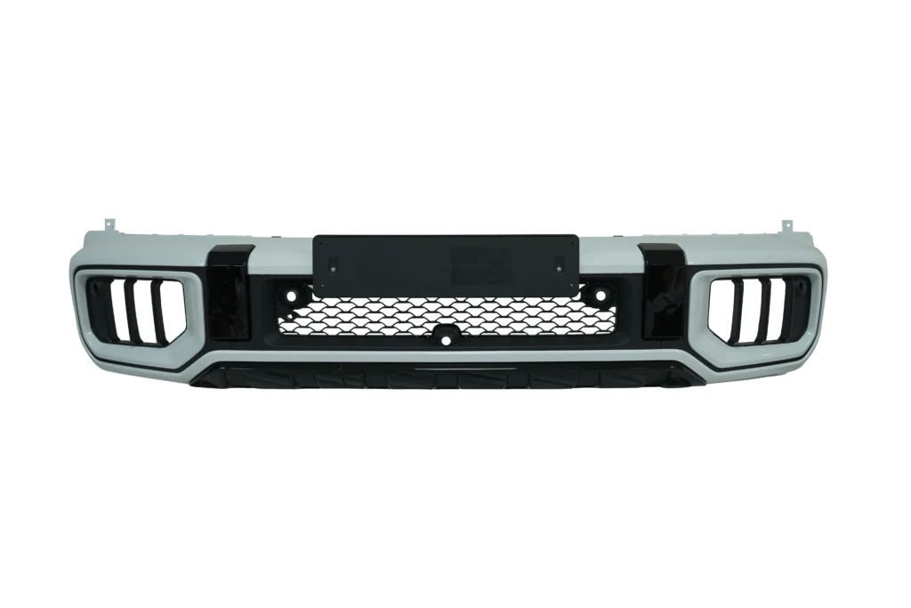Mercedes Benz G63 2025 Front Lower bumper opalite white bright OEM A4658854300 for sale in Dubai 01