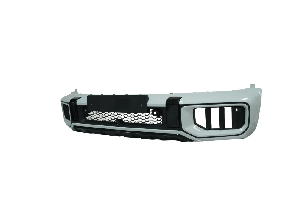 Mercedes Benz G63 2025 Front Lower bumper opalite white bright OEM A4658854300 for sale in Dubai 03