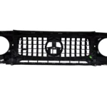 Mercedes G63 2025 Front Grille Headlight Covers Bracket Black Gloss OEM for sale in dubai02