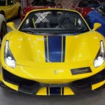 Exciting ferrari 488 in the Superior Tailored