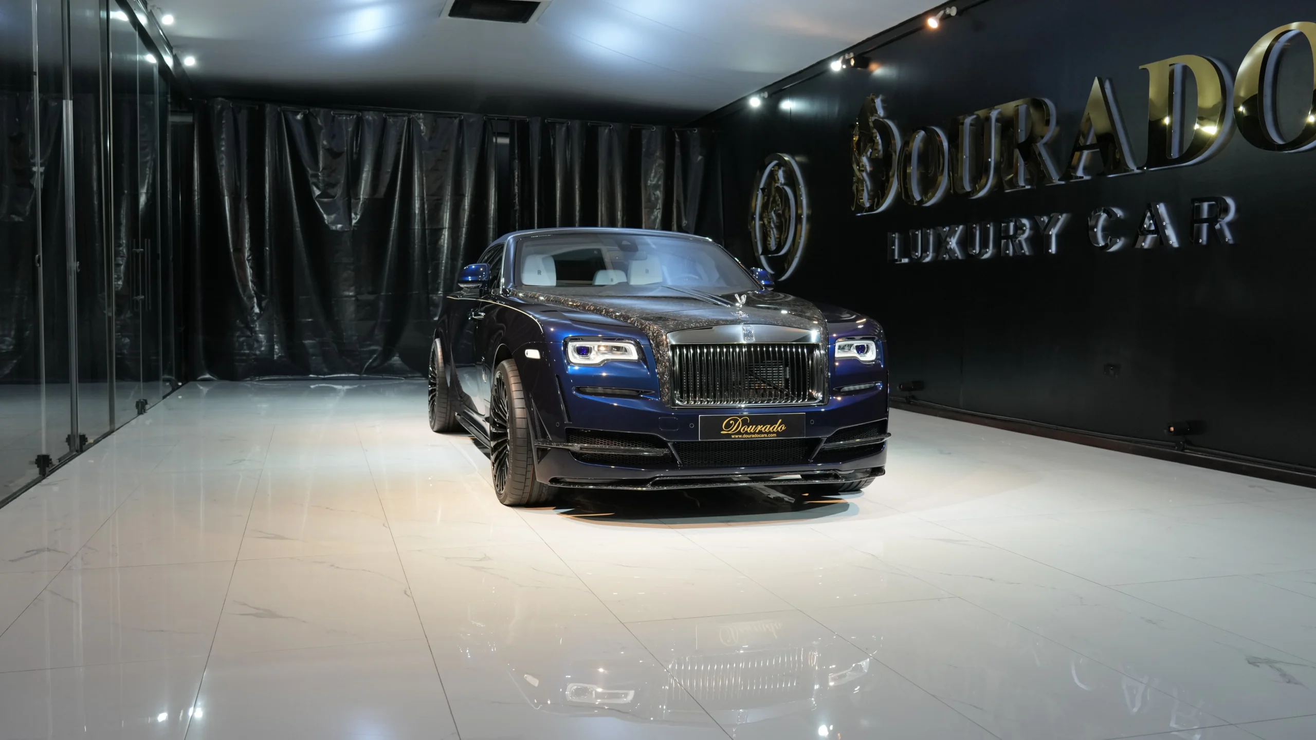 Magnificent Signature in the Rolls Royce Dawn Onyx