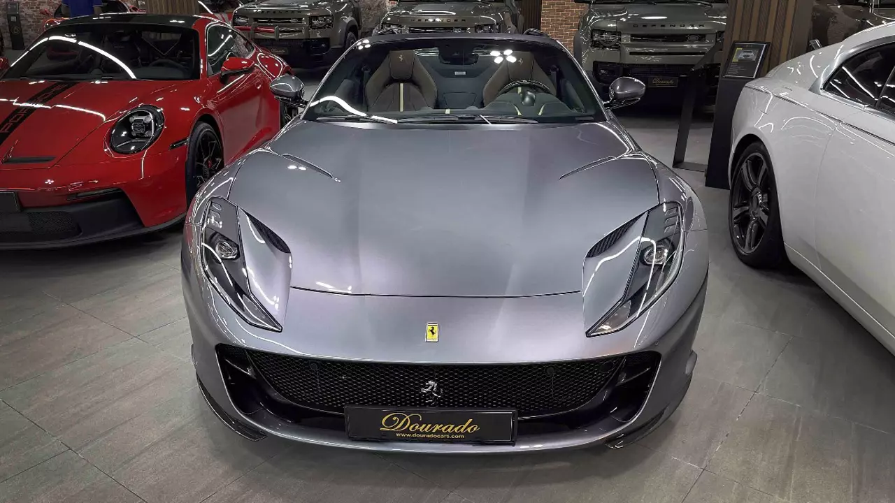 Record-setting Select Ferrari 812 GTS Onyx in