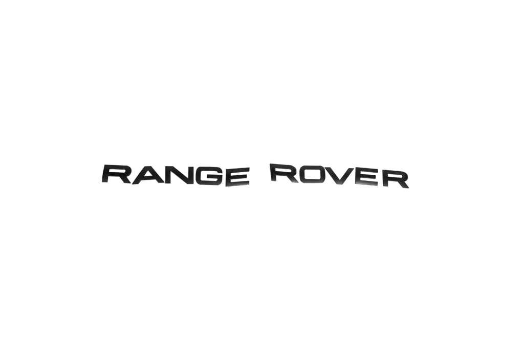 Land Rover Range Rover Sport Tail Badge Letters Black Matte for sale in Dubai